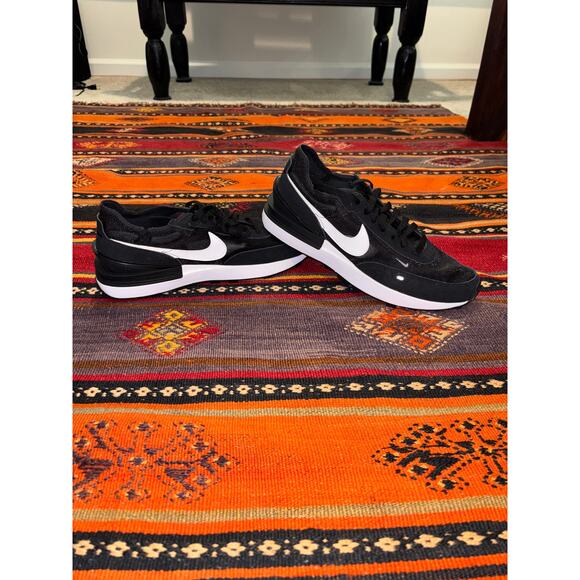 Nike Waffle One - Black/White-Orange - Picture 1 of 7